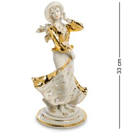 Статуэтка из керамики Леди в шляпке