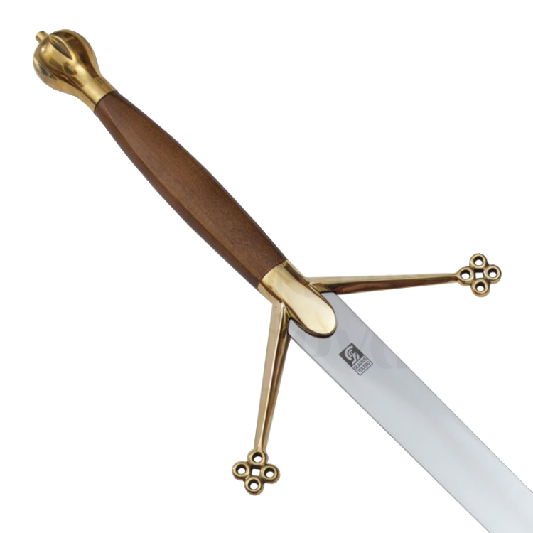 Сувенирный Шотландский двуручный Меч Клэймор Art Gladius AG-3510, фотография рукояти
