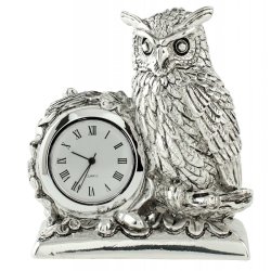 Статуэтка Сова с часами