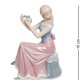 Статуэтка из фарфора Девочки Дамские радости Pavone JP-15/42