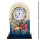 Часы из фарфора с цветами и птичкой Pavone JP-97/ 6