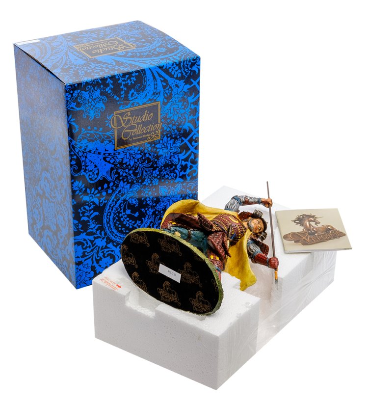 Статуэтка Самурай  Ловец Veronese WS-738, упаковочный вид