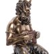 Статуэтка Пан, играющий на флейте Veronese WS-1015, портретный вид