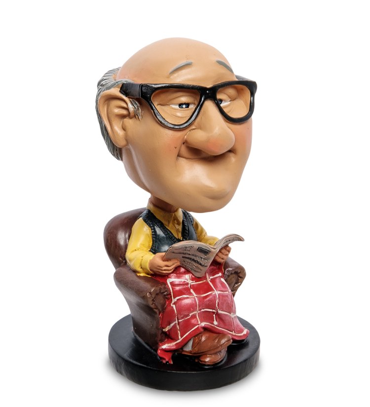Фигурка-болванчик Дедушка The Comical World of Stratford RV-709, портретный вид