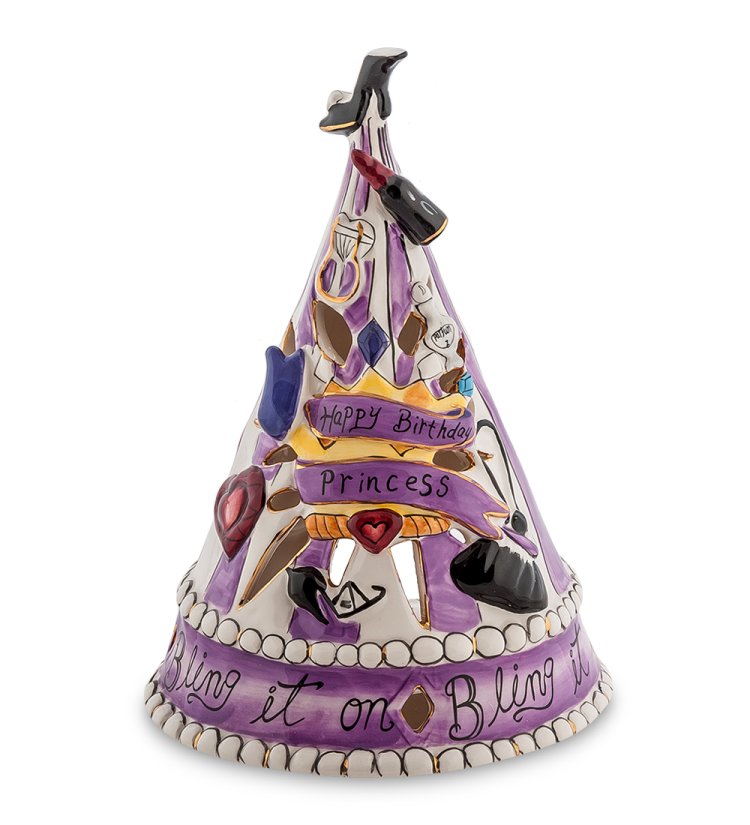 Подсвечник в виде колпака С Днем Рождения Blue Sky BS- 15