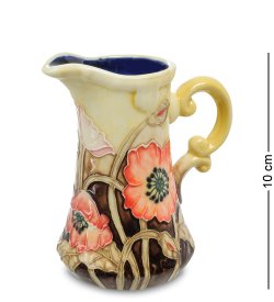 Кувшин из фарфора Красные Цветы