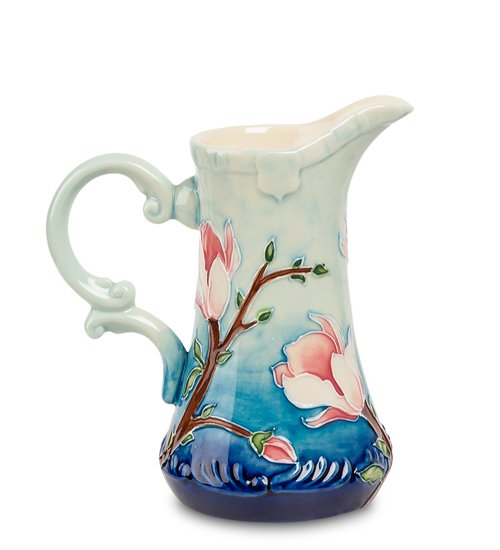 Кувшин из фарфора Алые Цветы Pavone JP-97/15, оборотная сторона