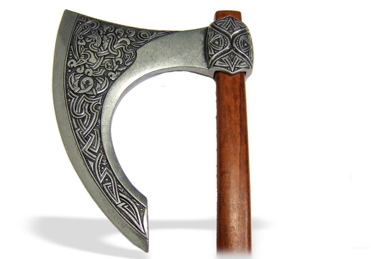 Боевой топор викингов, 8 век Denix 628-G, фотография 5