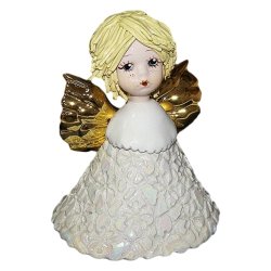 Статуэтка - колокольчик Ангел со светлыми волосами