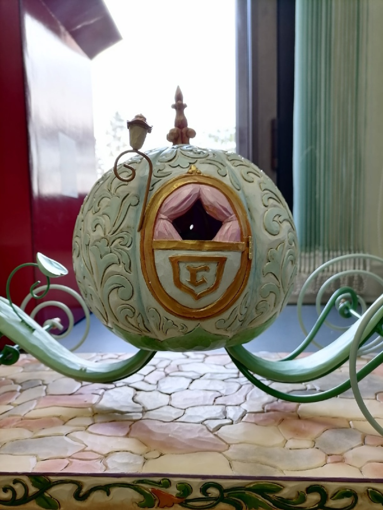 Статуэтка с подсветкой Карета Золушки Disney Traditions, фото со склада увеличенный вид