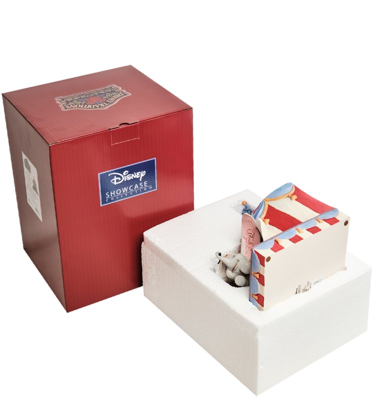 Статуэтка Дамбо в Цирковом шатре Disney Traditions, упаковочный вид