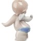 Статуэтка из фарфора Маленький Амурчик забавный Pavone JP-09/ 12, фотография со спины