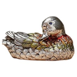 Статуэтка Утка разноцветная