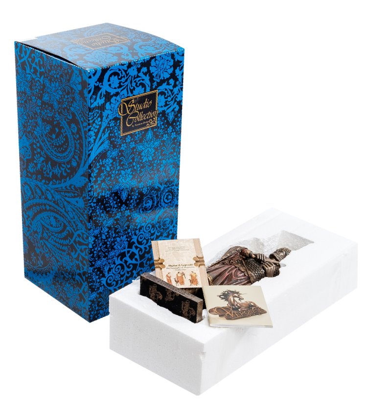 Статуэтка Константин XI Палеолог Драгаш — император Veronese WS-922, упаковочный вид