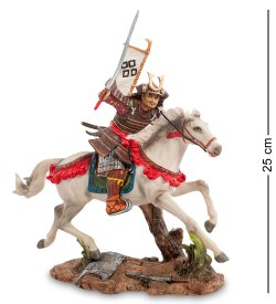 Статуэтка Самурай на белом коне