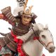 Статуэтка Самурай на белом коне Veronese WS-739, портретный вид