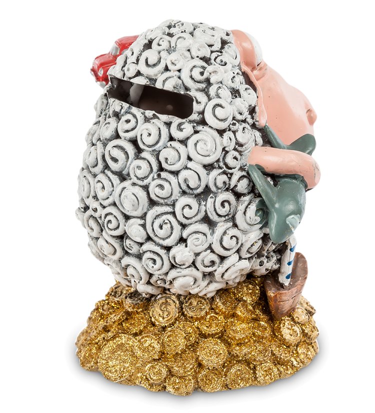 Фигурка-копилка Овца Исполнение желаний The Comical World of Stratford RV-257, оборотная сторона