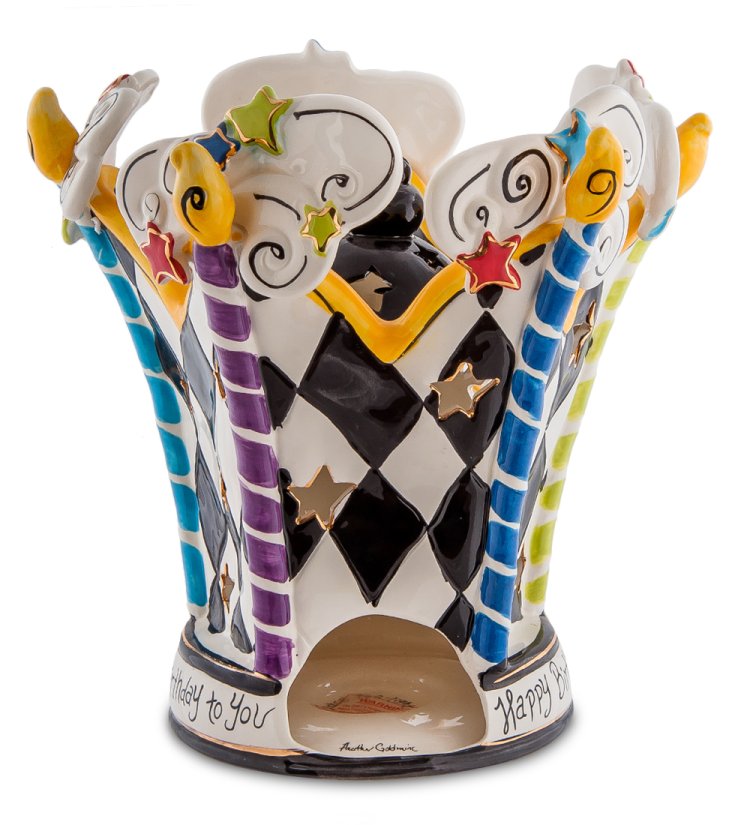 Подсвечник в виде Короны (2 вида расцветки) Blue Sky BS- 16