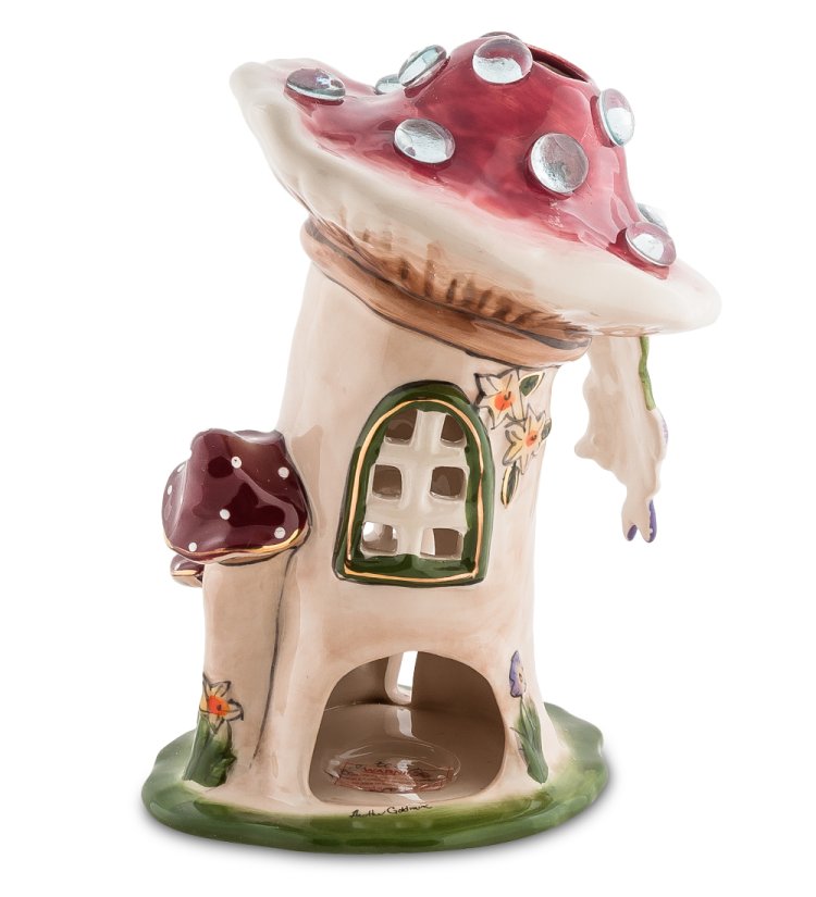 Подсвечник Мухомор Blue Sky BS-259, фотография с обратной стороны