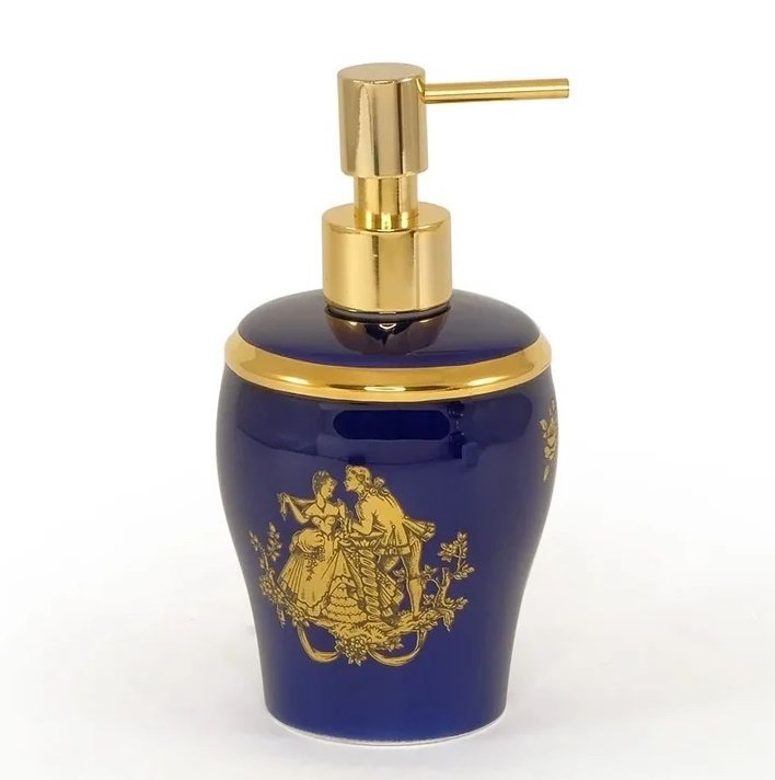 Дозатор для жидкого мыла коллекция Amante Blu Migliore De Luxe 26404