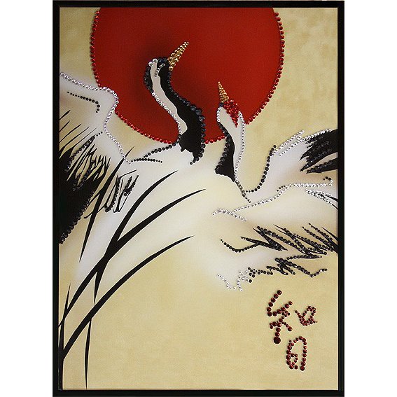 Картина Восточная мудрость c кристаллами Swarovski