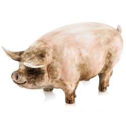 Статуэтка Пыльный Маленький розовый Поросенок