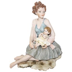 Фарфоровая Статуэтка кукла Нинна Нанна