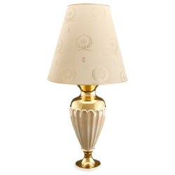 Лампа из керамики с плафоном Афины