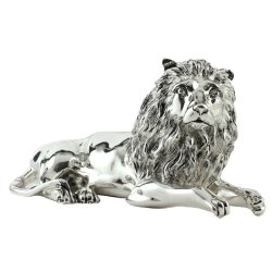 Статуэтка Отдыхающий Лев, глянцевый