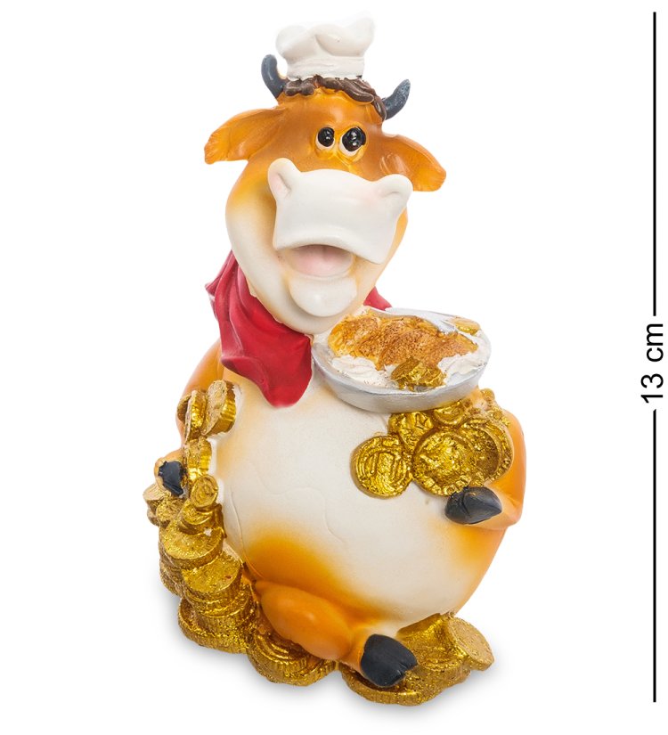 Копилка Бык Повар символ 2021 года AF-1006/4