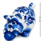 Фигурка Кот-Злюка Голубая гжель ГЛ-170