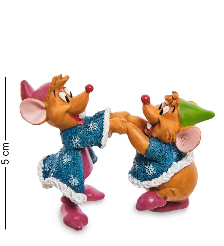 Статуэтка Танцующая Золушка с мышками на балу Disney Showcase 906766, мышки