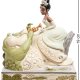 Статуэтка Принц-лягушка и принцесса Тиана Disney Traditions, вид профиль