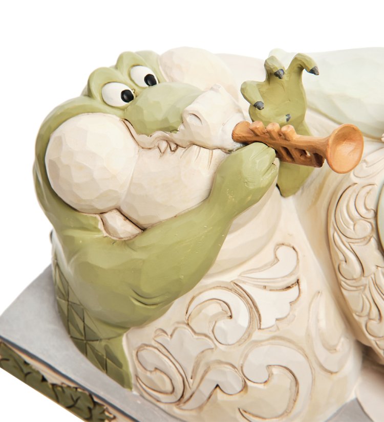 Статуэтка Принц-лягушка и принцесса Тиана Disney Traditions, увеличенный вид деталей