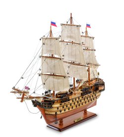 Модель российского линейного корабля Азов 1826 г.