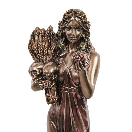 Статуэтка Персефона - богиня плодородия и царства мертвых Veronese WS-1106, портретный вид