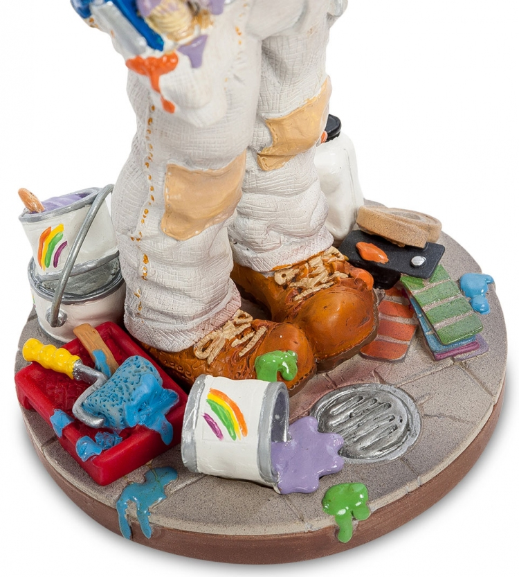 Статуэтка маленькая - Маляр Parastone PRO-38, увеличенный вид деталей