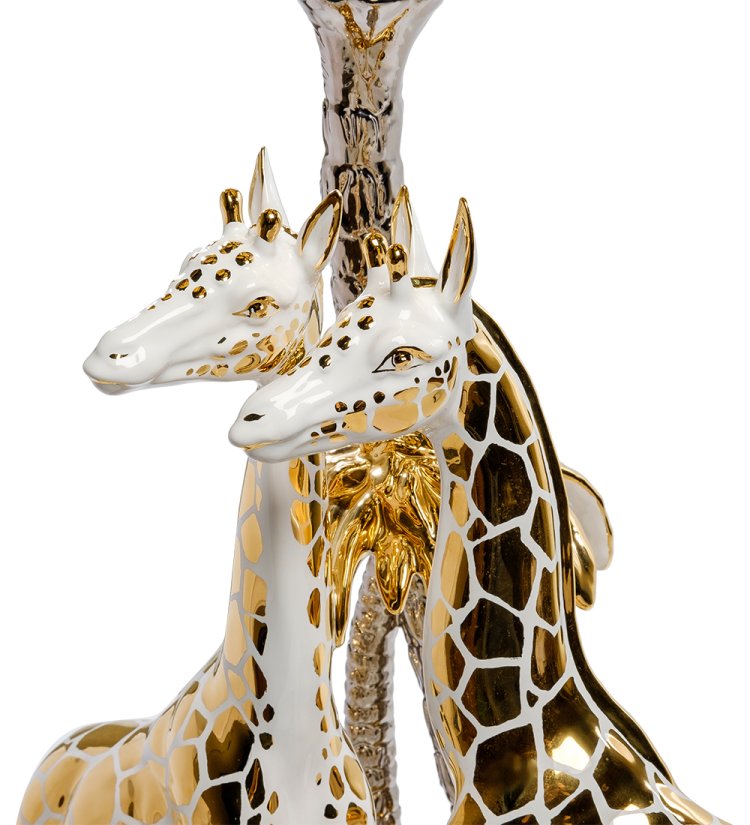 Светильник пара Жирафов Ahura, фотография морд