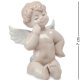 Статуэтка из фарфора Маленький Амурчик Задумчивый Pavone JP-09/ 15