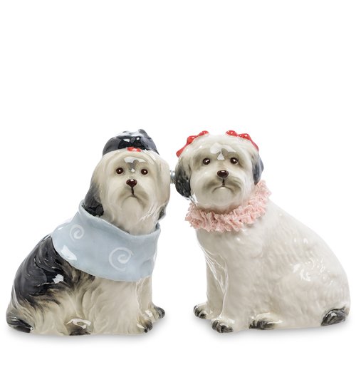 Набор соль-перец Пара собак Pavone CMS-14/23, вид профиль