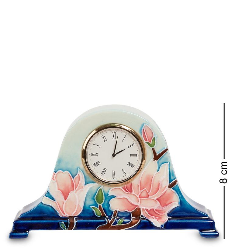Настольные Часы из фарфора цветущая сакура Pavone JP-97/ 8