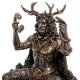 Статуэтка Кернунн - Лесной бог Veronese WS-1017, портретный вид