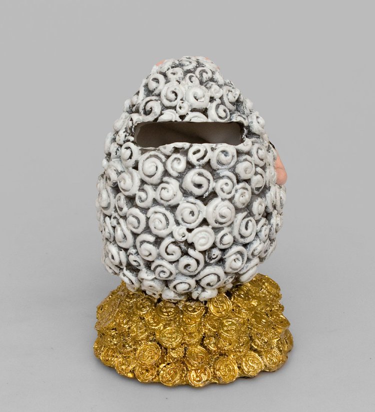 Фигурка-копилка Овца Подкова на Удачу The Comical World of Stratford RV-258, оборотная сторона