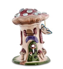 Подсвечник-домик Мухомор