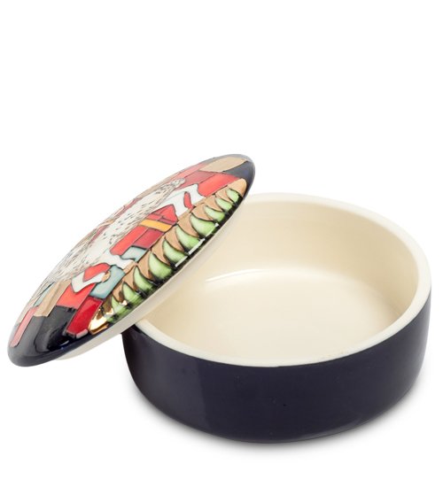 Шкатулка из фарфора Агнец Божий Pavone JP-40/ 2, разборный вид