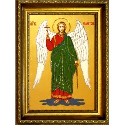 Икона с кристаллами Swarovski - Ангел-хранитель