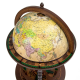 Глобус-бар с картой на русском языке, сфера 50 см 88.RBG, вид сверху