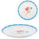Детский набор посуды на 1 персону из фарфора Красивый Эльф Pavone JK-165, тарелка