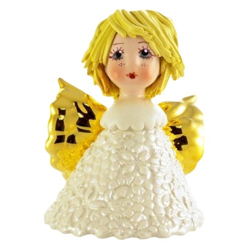 Статуэтка - колокольчик Ангел со светлыми волосами