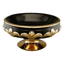 Ваза для фруктов Gigilio, Черная